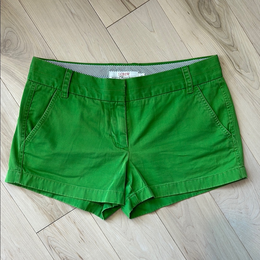 J. Crew Women's Green Shorts